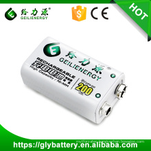 9V 200mAh 23F6-220 Rechargeable Battery For Measuring Meter Make In China